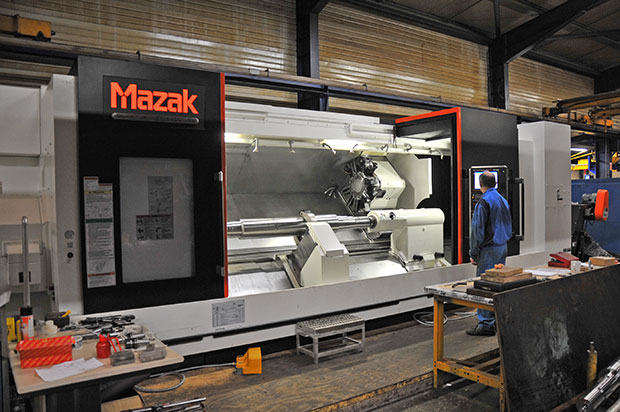 Tour CNC MAZAK QTN 450 MY Ø580 EP 3175 AXE Y dans notre Ateliers
